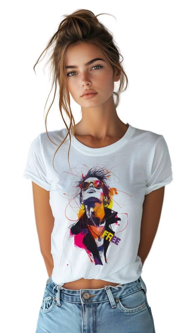 Tricou personalizat din bumbac - Free