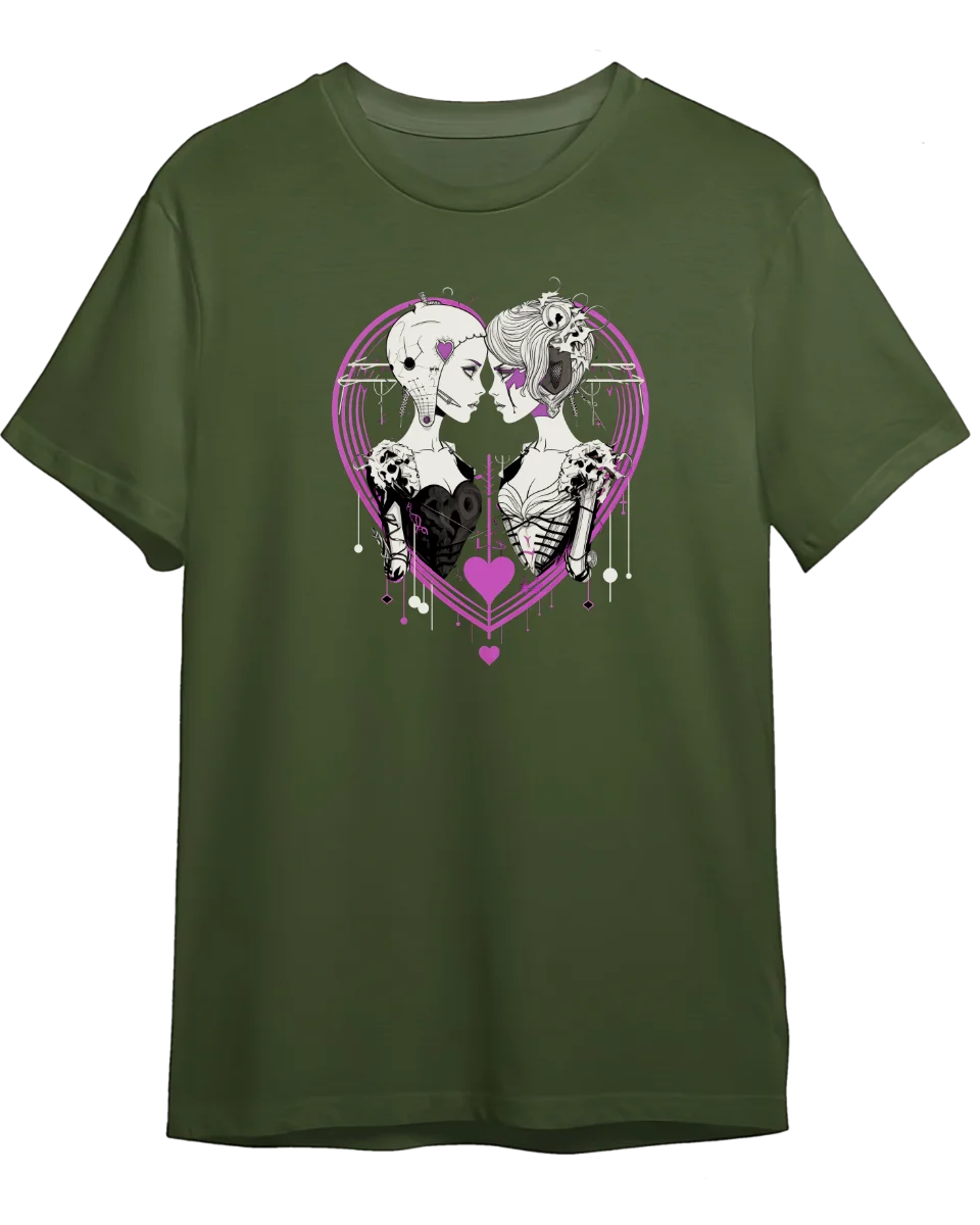 Tricou personalizat din bumbac - unisex - Love Story 4