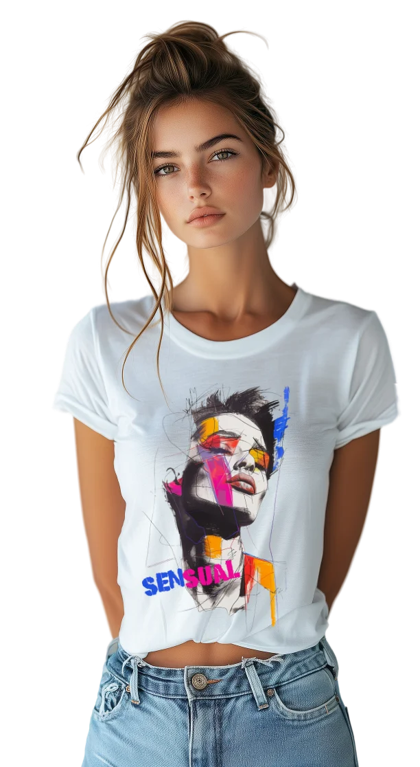 Tricou personalizat din bumbac - Sensual