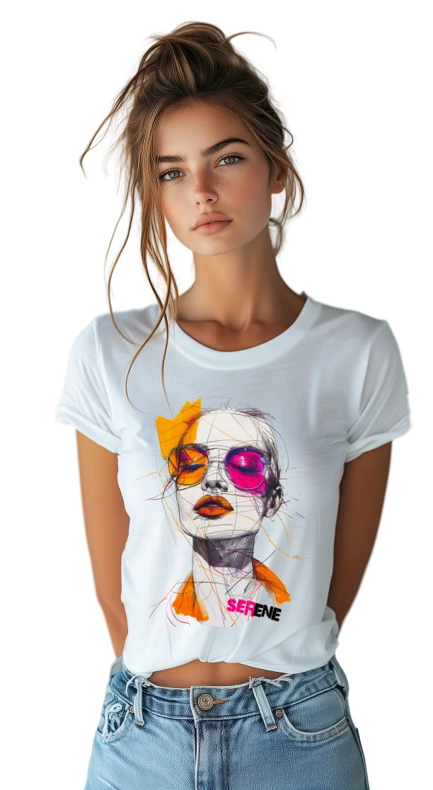 Tricou personalizat din bumbac - Serene