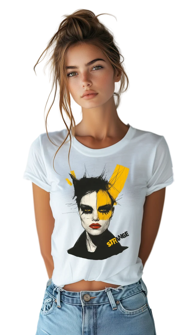 Tricou personalizat din bumbac - Strange