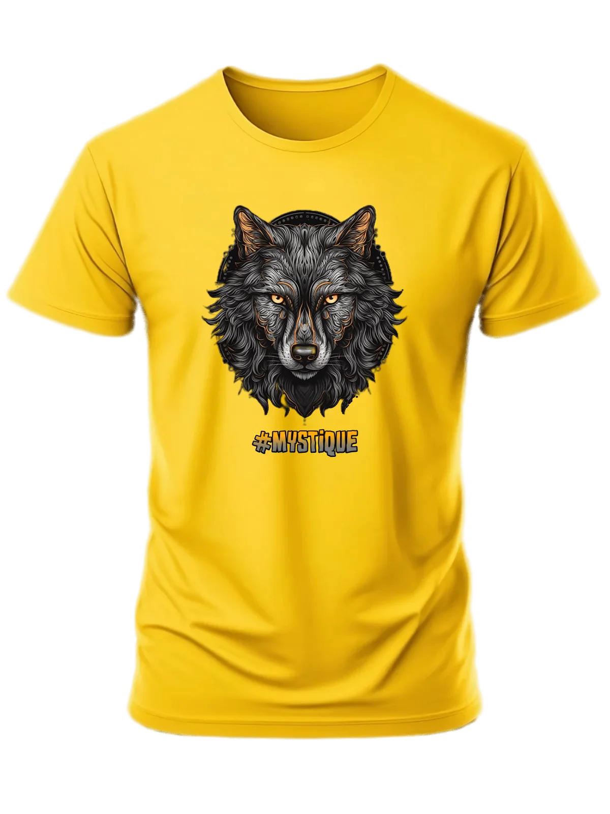 Tricou personalizat din bumbac - unisex - Mystique Wolf