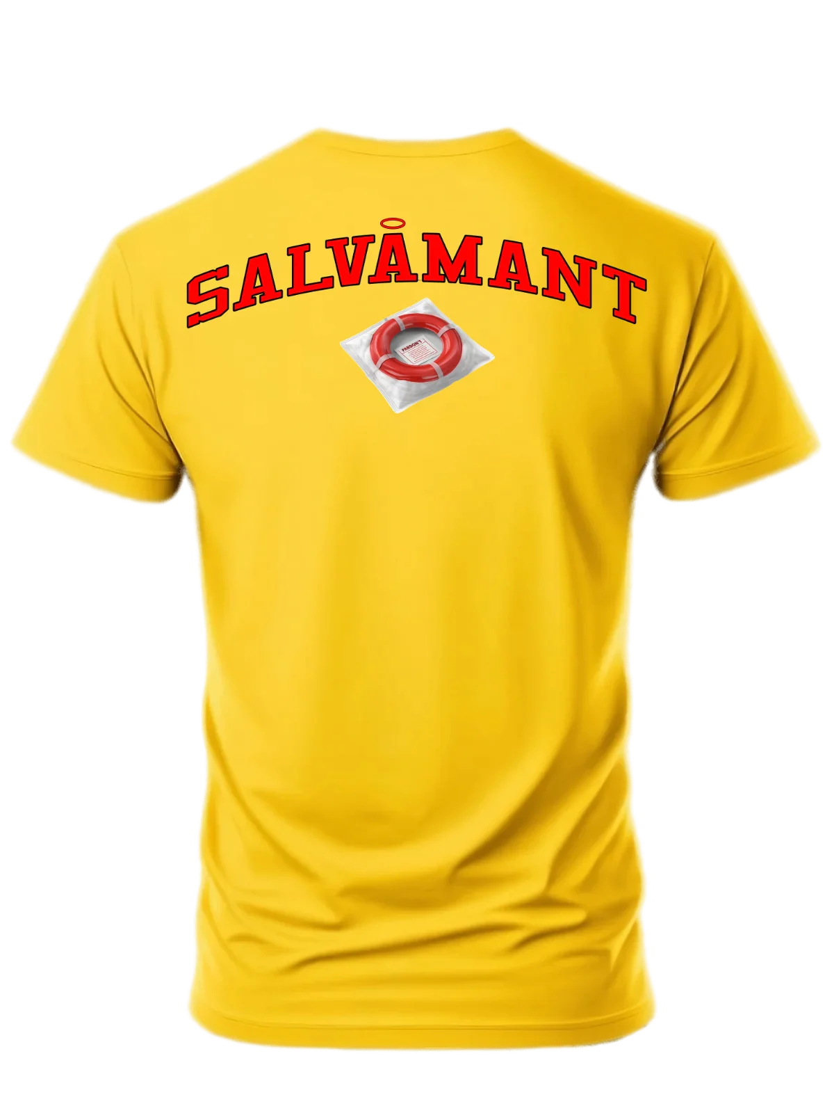 Tricou personalizat din bumbac - unisex - Salvamant