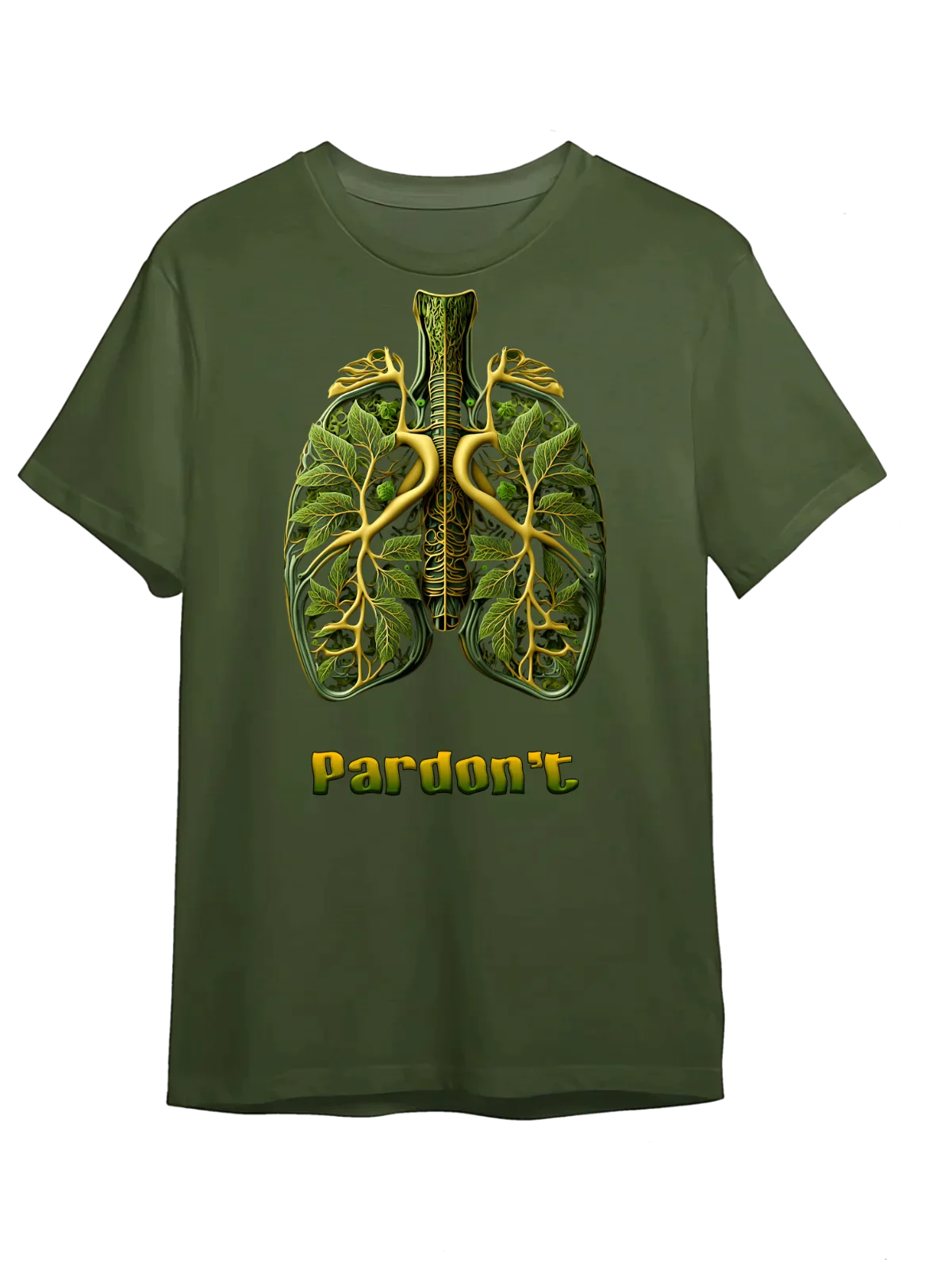 Tricou personalizat din bumbac - unisex - Lungs