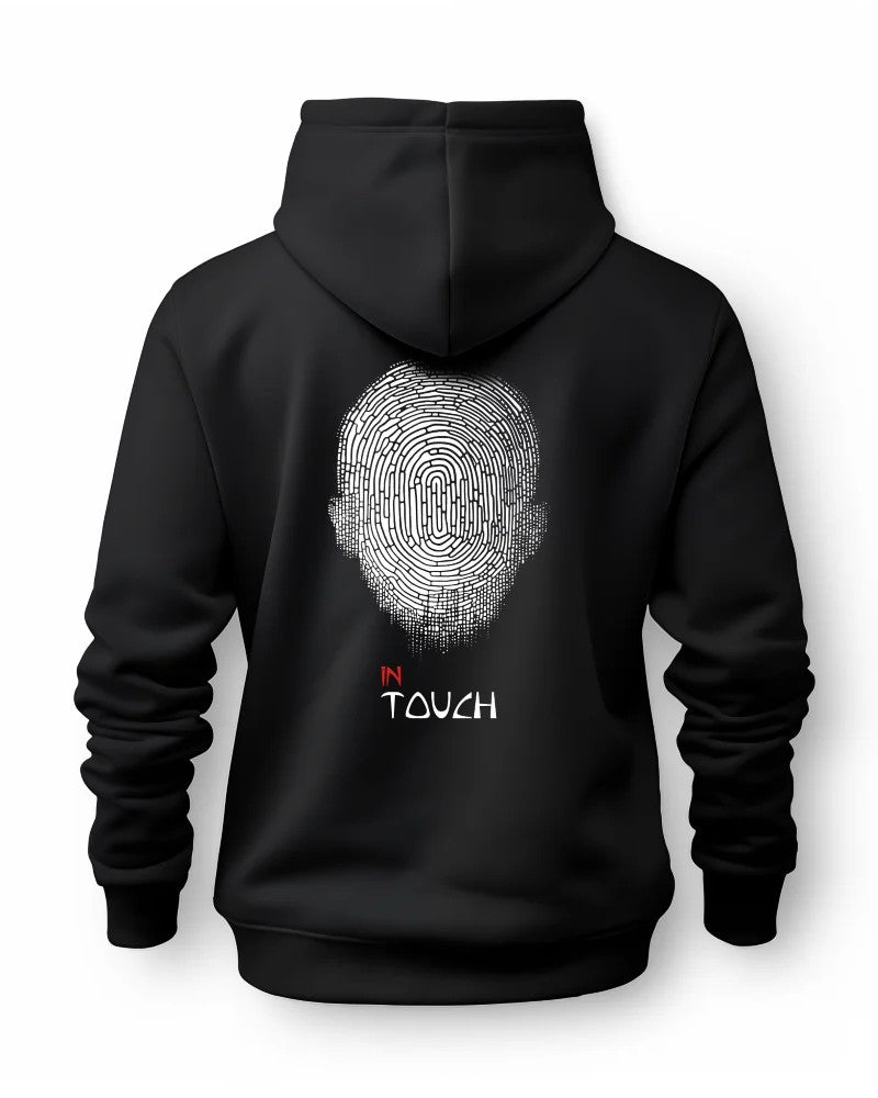 Hanorac cu imprimeu din bumbac organic - unisex - In Touch