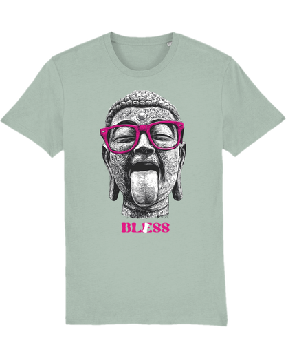 Tricou din bumbac organic, cu imprimeu - Bliss