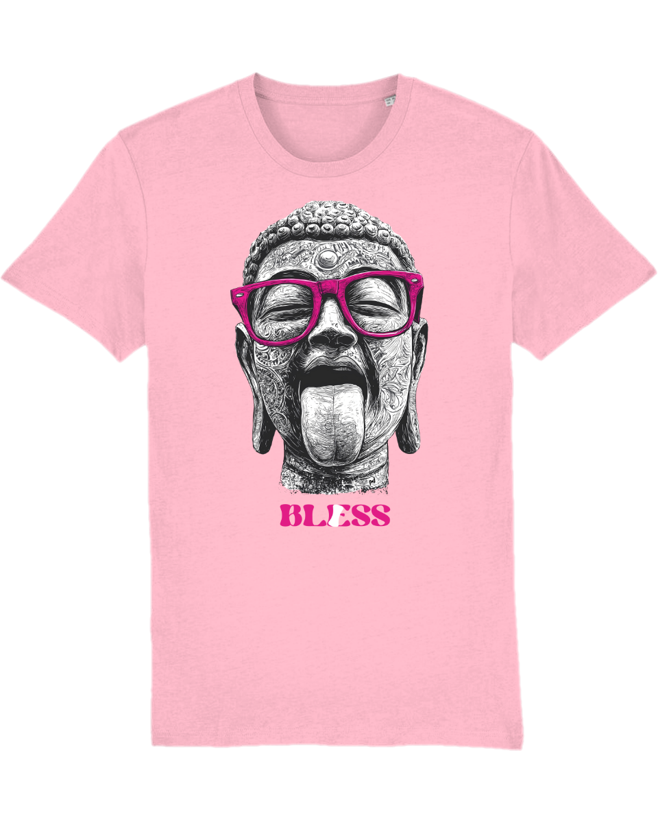 Tricou din bumbac organic, cu imprimeu - Bliss