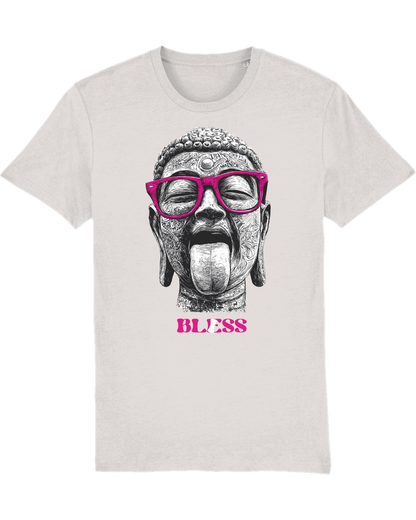 Tricou din bumbac organic, cu imprimeu - Bliss