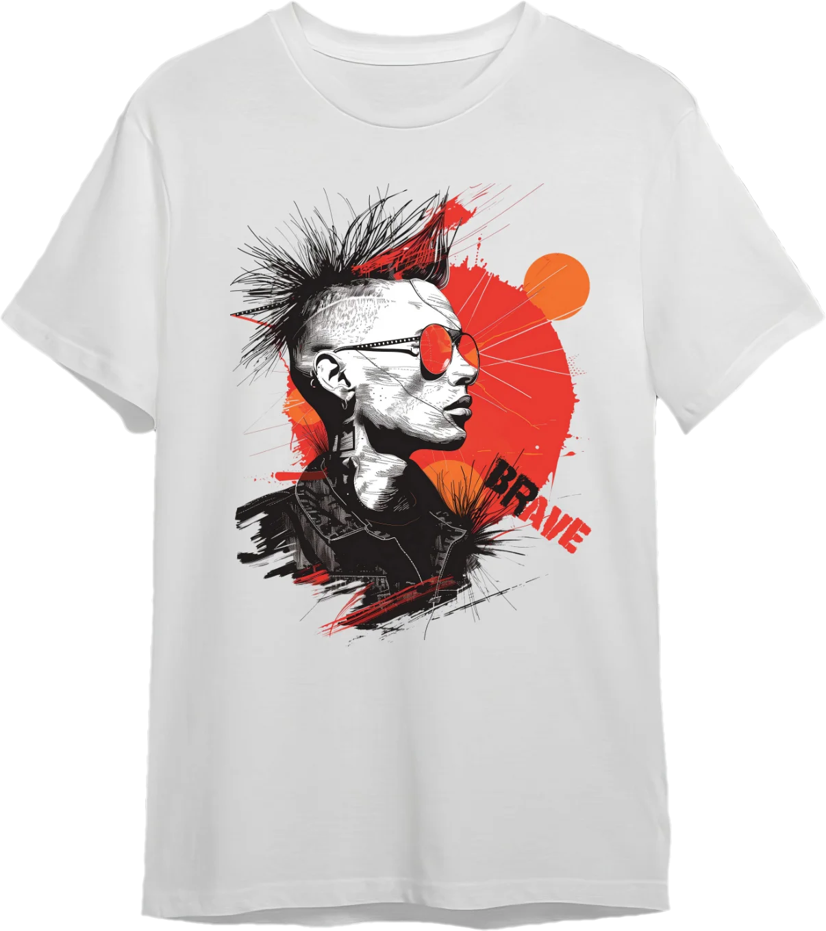 Tricou personalizat din bumbac - Brave