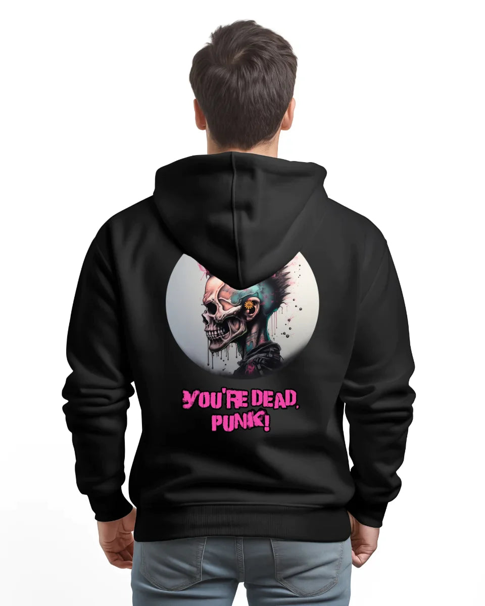 Hanorac personalizat din bumbac - unisex - Dead Punk