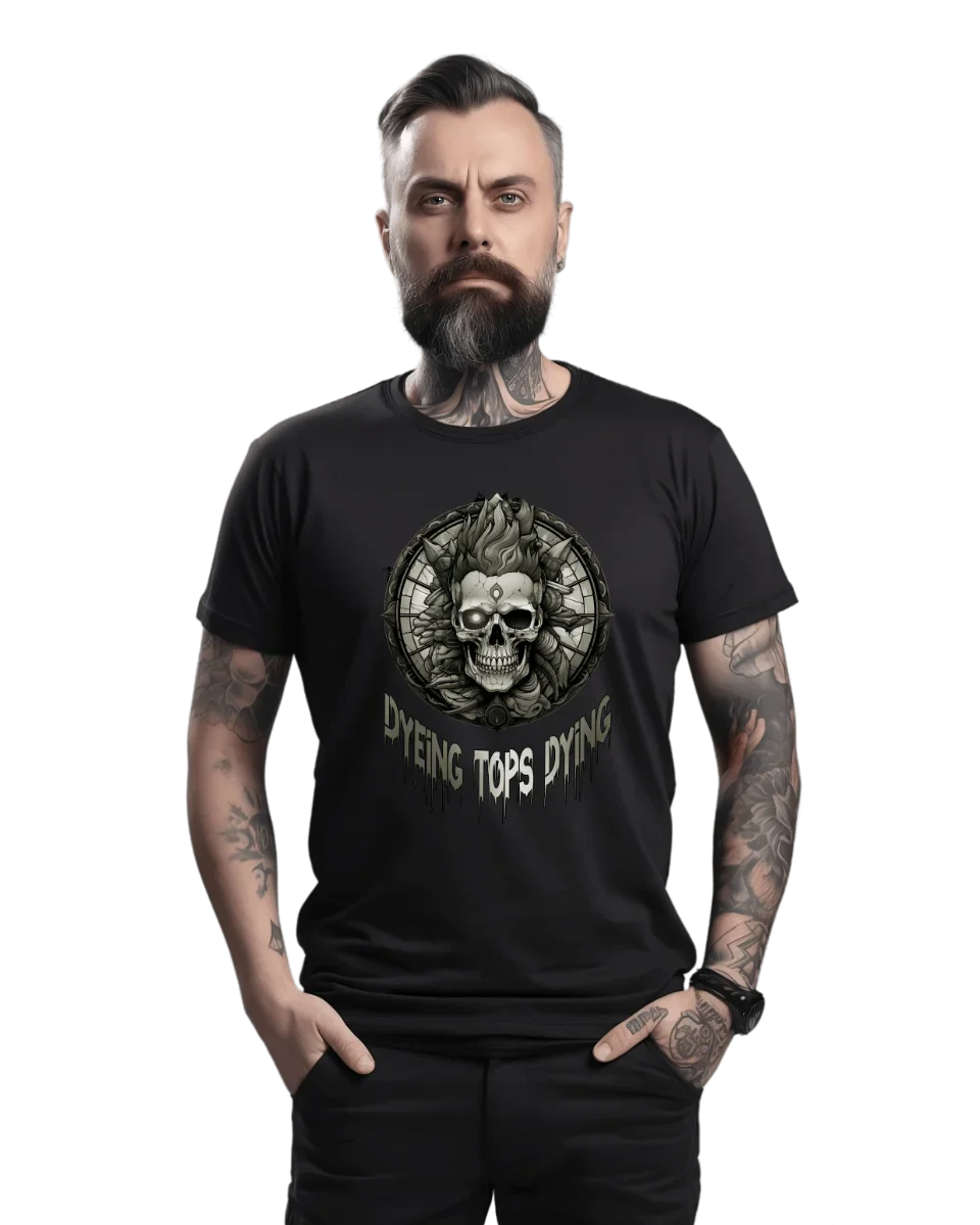 Tricou personalizat din bumbac - unisex - Dye-Die