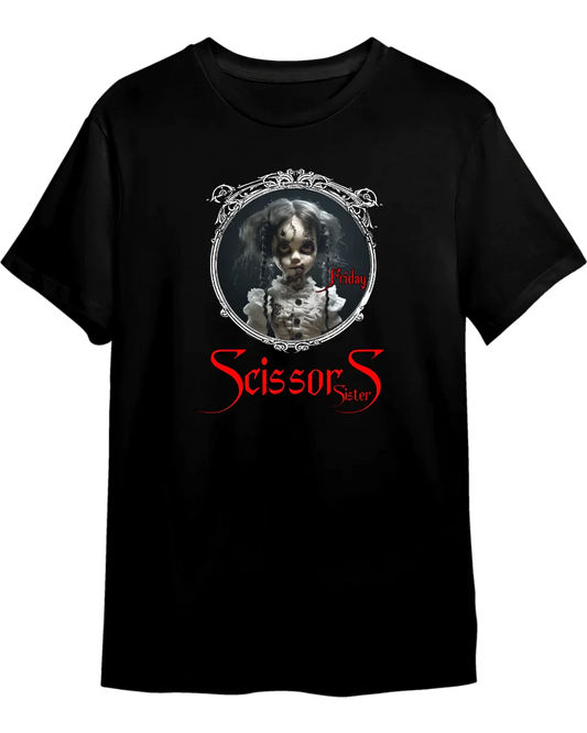Tricou personalizat din bumbac - unisex - Scissors Sisters Friday