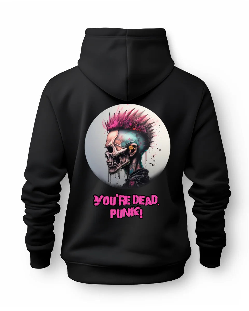 Hanorac personalizat din bumbac - unisex - Dead Punk