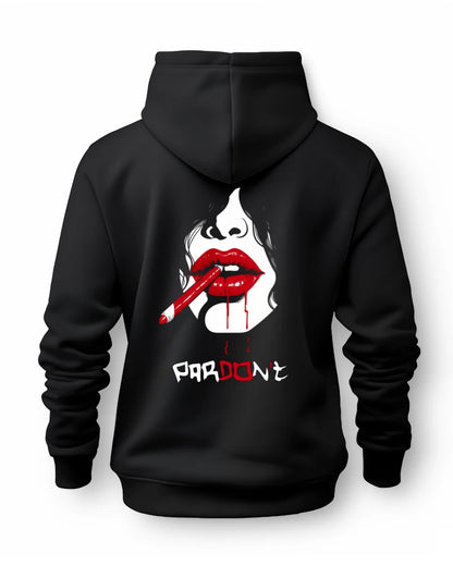 Hanorac personalizat din bumbac - unisex - Red My Lips