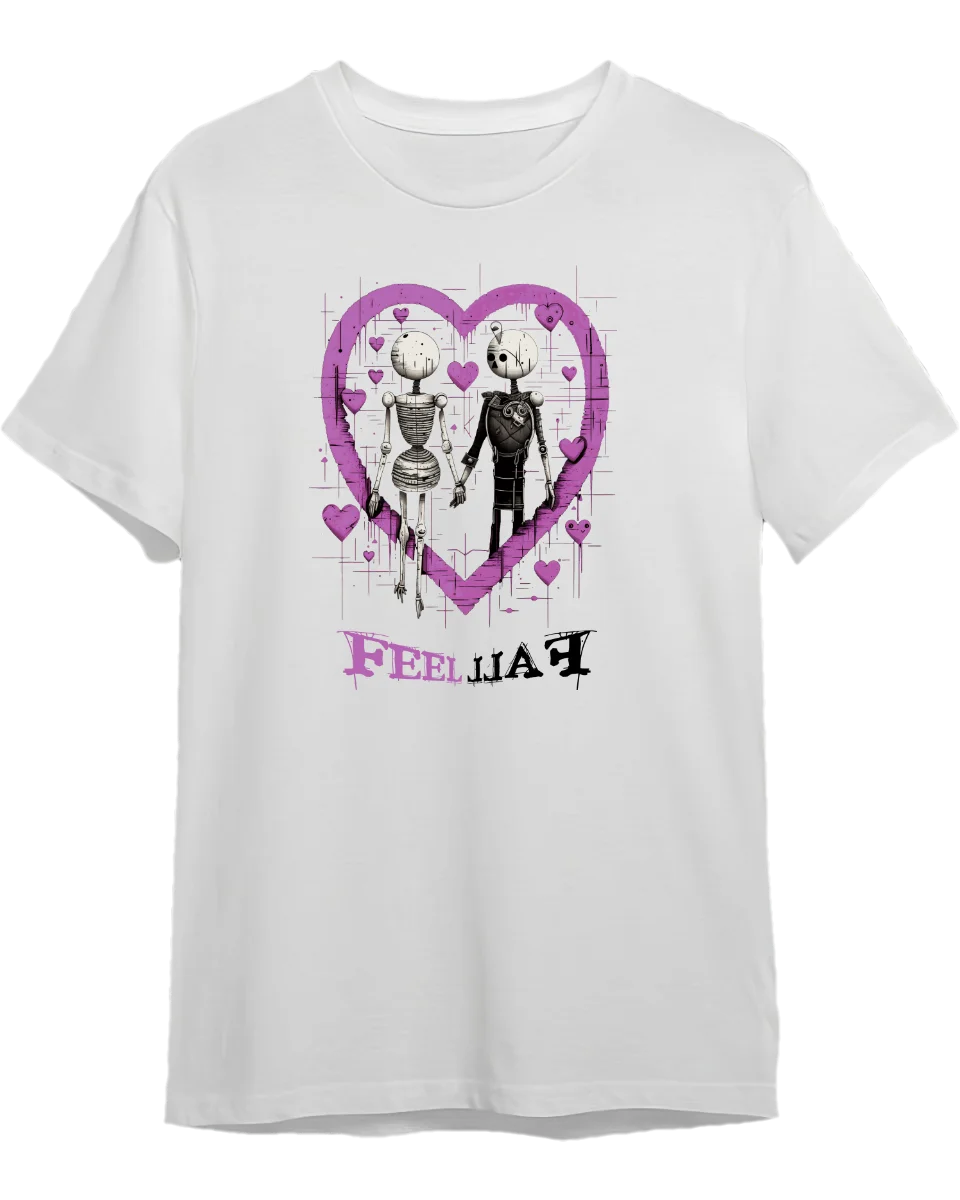 Tricou personalizat din bumbac - unisex - Love Story 2