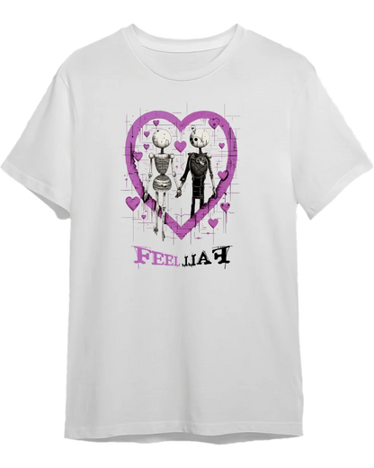 Tricou personalizat din bumbac - unisex - Love Story 2
