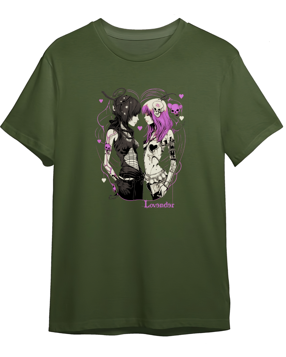 Tricou personalizat din bumbac - unisex - Love Story 1