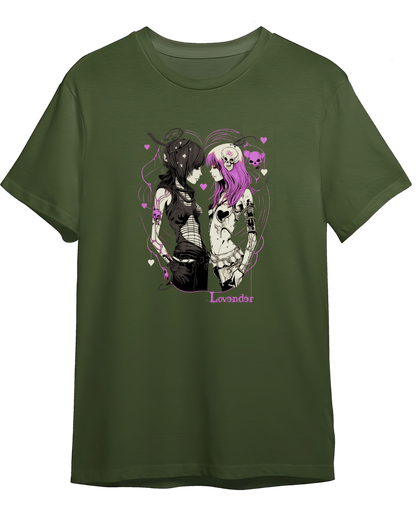 Tricou personalizat din bumbac - unisex - Love Story 1