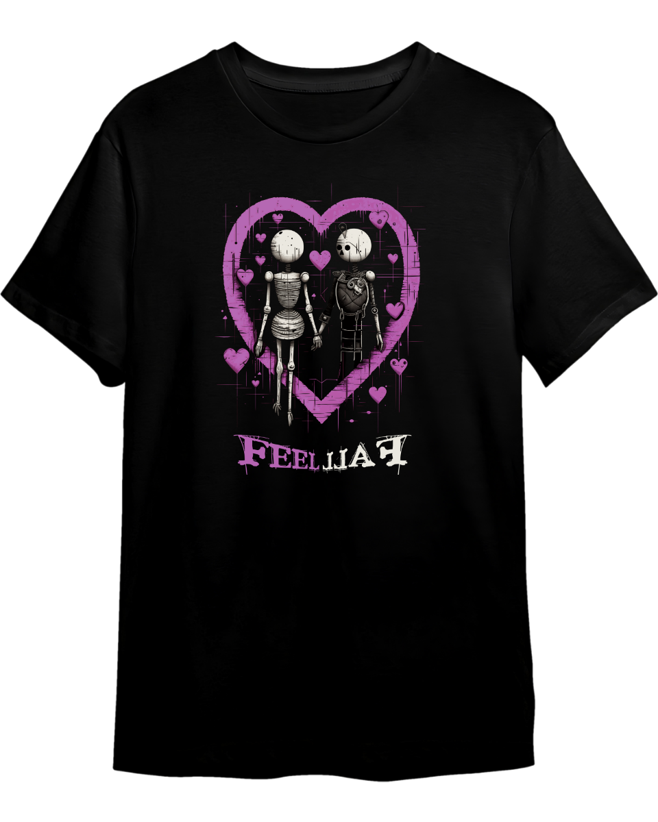 Tricou personalizat din bumbac - unisex - Love Story 2
