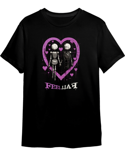 Tricou personalizat din bumbac - unisex - Love Story 2