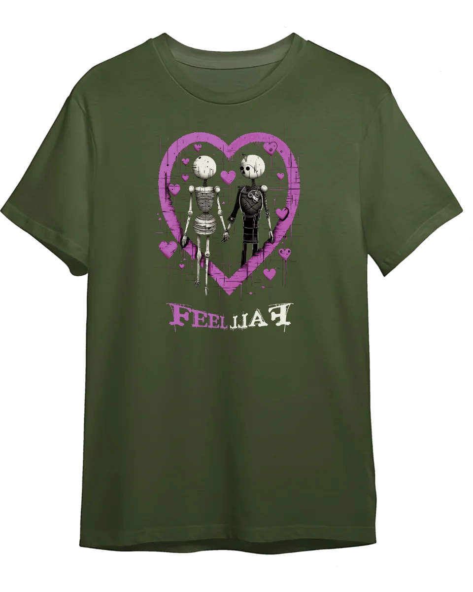 Tricou personalizat din bumbac - unisex - Love Story 2