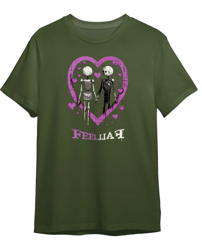 Tricou personalizat din bumbac - unisex - Love Story 2