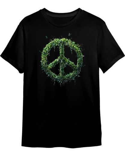 Tricou personalizat din bumbac Peace