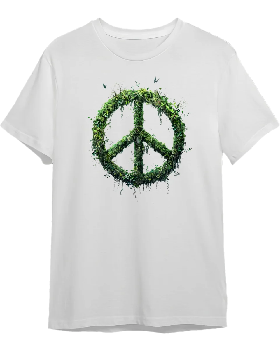 Tricou personalizat din bumbac Peace