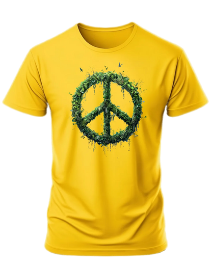 Tricou personalizat din bumbac Peace