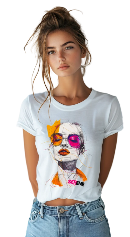 Tricou personalizat din bumbac - Serene