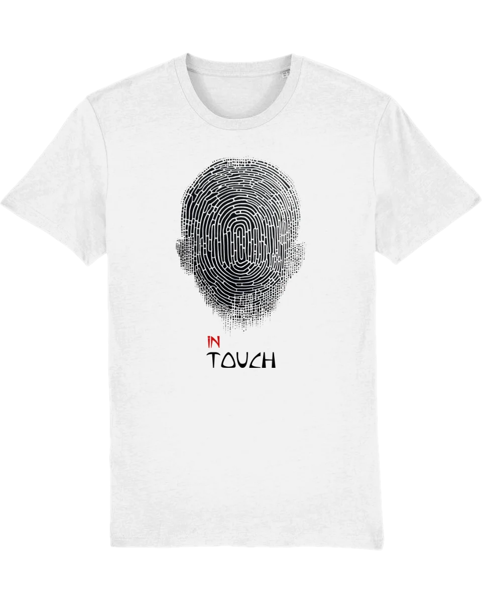 Tricou din bumbac organic, cu imprimeu - In Touch