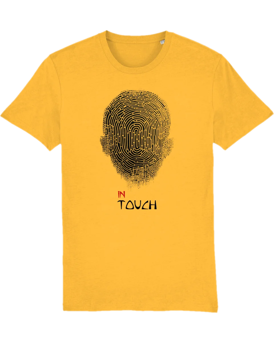 Tricou din bumbac organic, cu imprimeu - In Touch