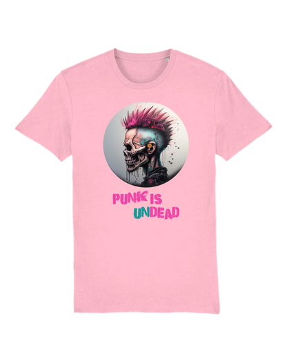 Tricou din bumbac organic, cu imprimeu - Punk is Undead