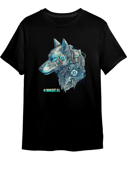 Tricou personalizat din bumbac - unisex - Immortal Wolf