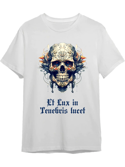 Tricou personalizat din bumbac - unisex - Hermetica Lux in Tenebris