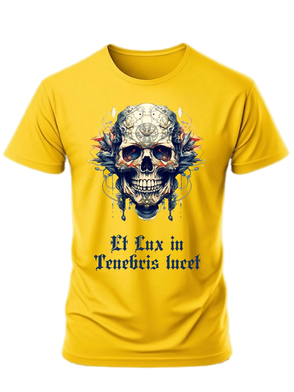 Tricou personalizat din bumbac - unisex - Hermetica Lux in Tenebris