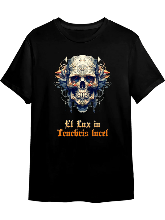 Tricou personalizat din bumbac - unisex - Hermetica Lux in Tenebris