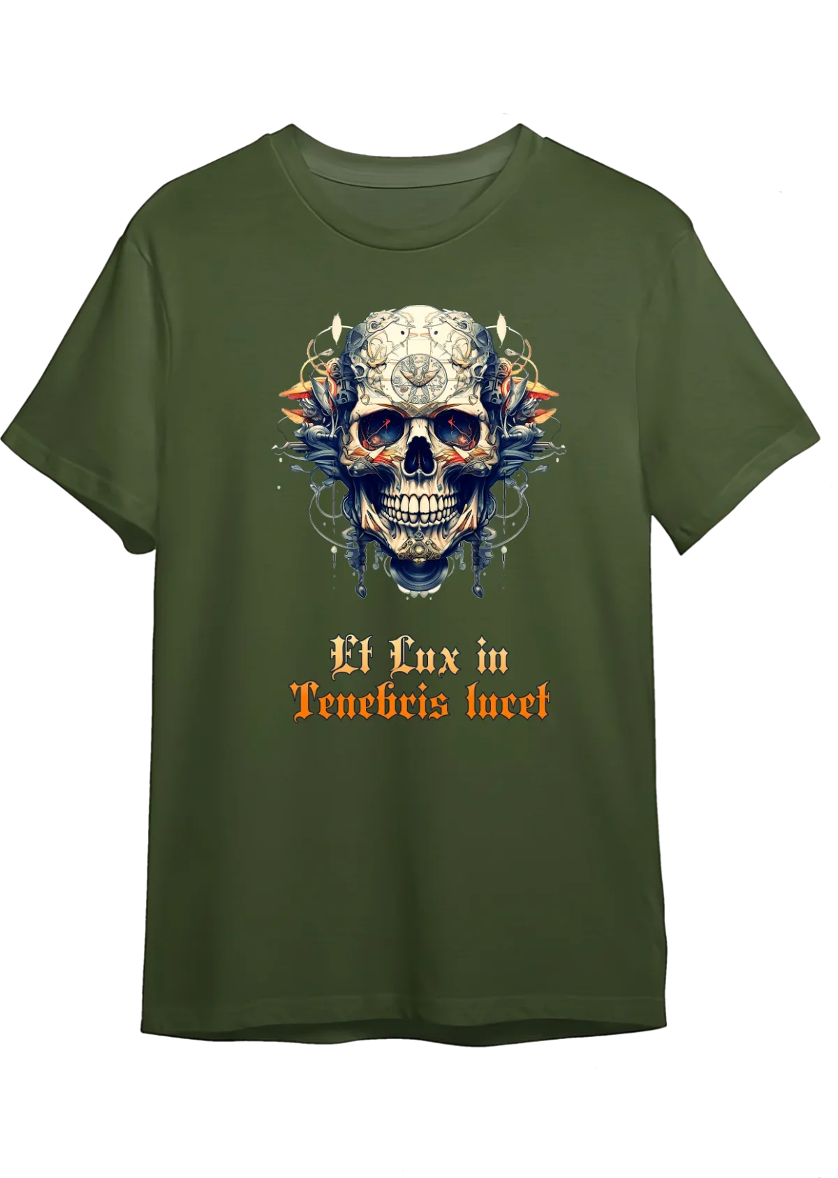 Tricou personalizat din bumbac - unisex - Hermetica Lux in Tenebris