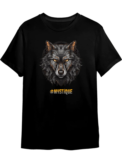 Tricou personalizat din bumbac - unisex - Mystique Wolf