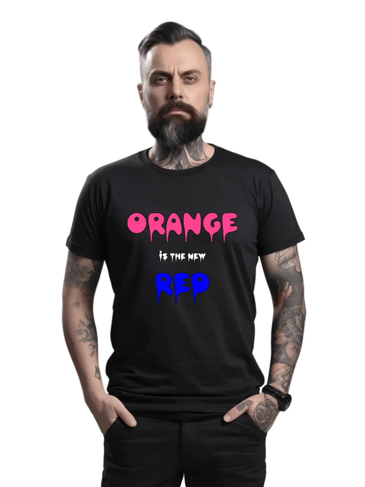 Tricou personalizat din bumbac - unisex - Orange is The New Red