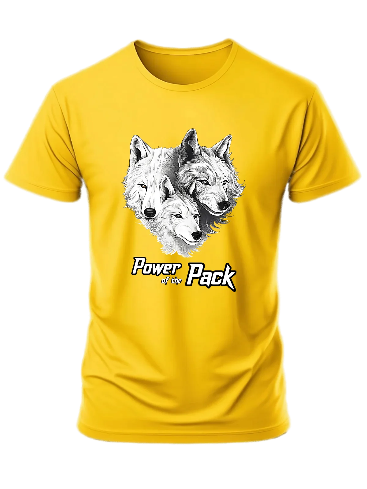 Tricou personalizat din bumbac - unisex - Power of The Pack