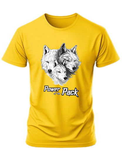 Tricou personalizat din bumbac - unisex - Power of The Pack