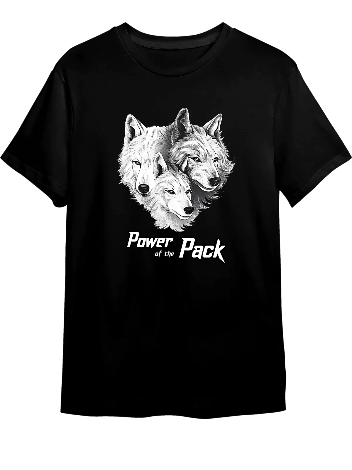 Tricou personalizat din bumbac - unisex - Power of The Pack