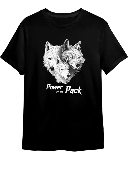 Tricou personalizat din bumbac - unisex - Power of The Pack