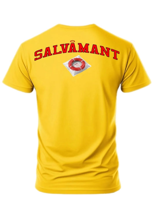 Tricou personalizat din bumbac - unisex - Salvamant