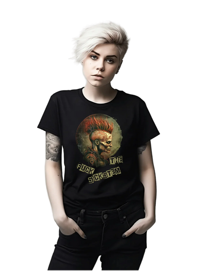 Tricou personalizat din bumbac - unisex - The Sickstem