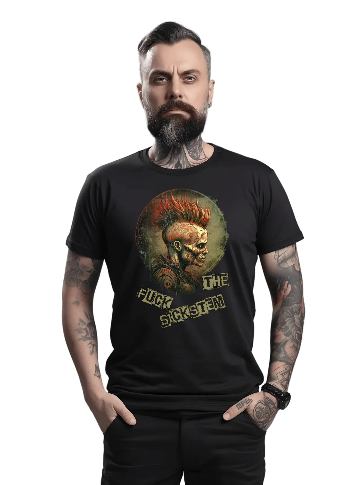 Tricou personalizat din bumbac - unisex - The Sickstem