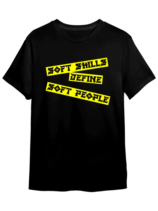 Tricou personalizat din bumbac - unisex - Soft Skills
