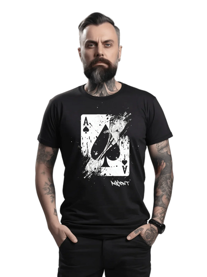 Tricou personalizat din bumbac - unisex - Ace of Spades