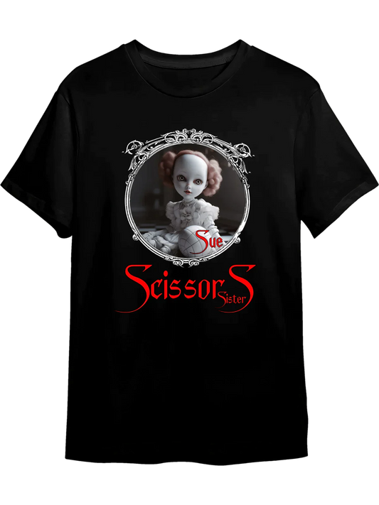 Tricou personalizat din bumbac - unisex - Scissors Sisters Sue